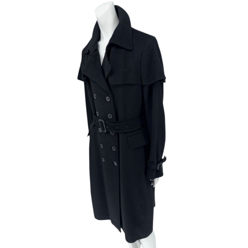 Burberry London Wool & Cashmere Trench Coat – Made in Italy, Size US 14 - Picture 10 of 14